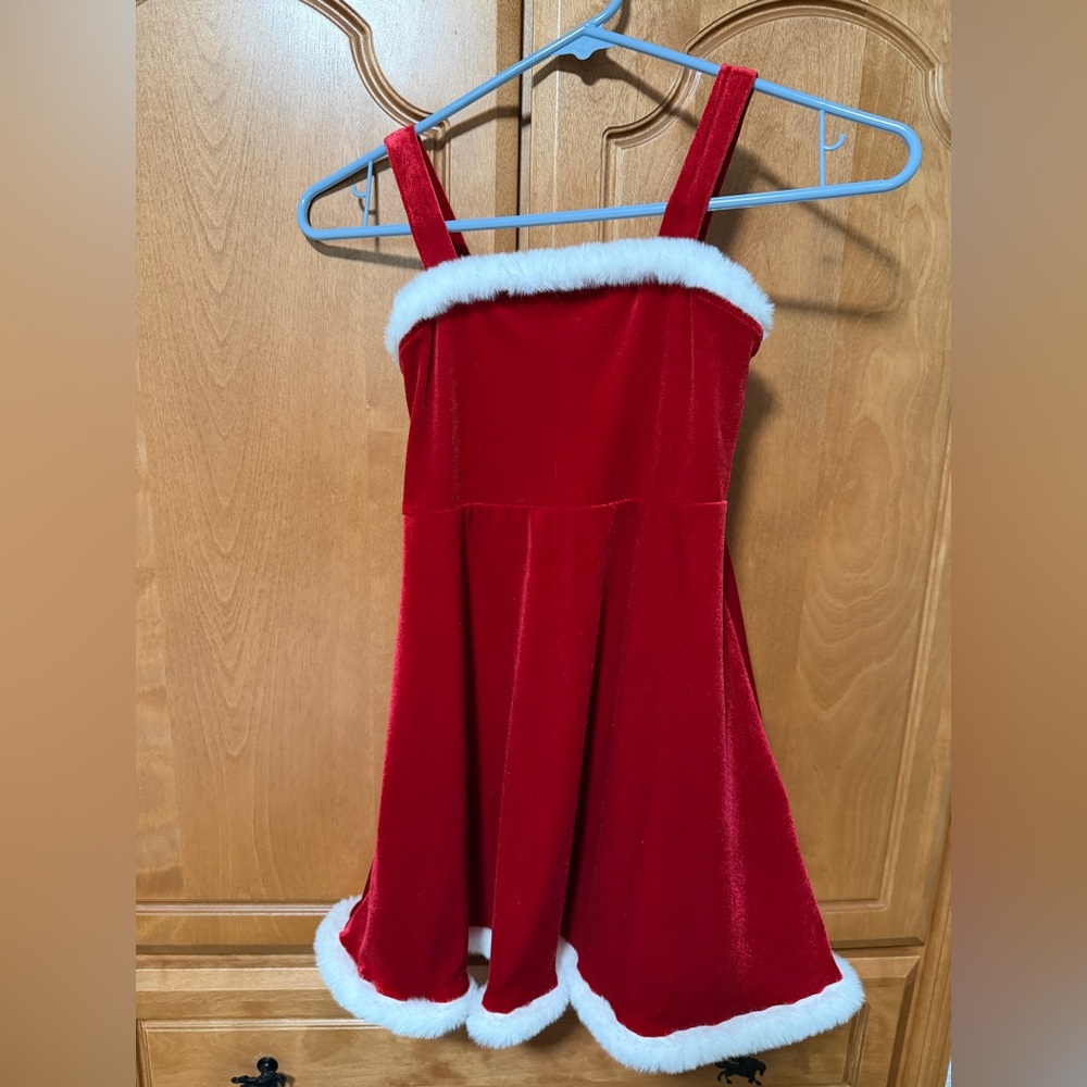 Red Polyester Blend Garment